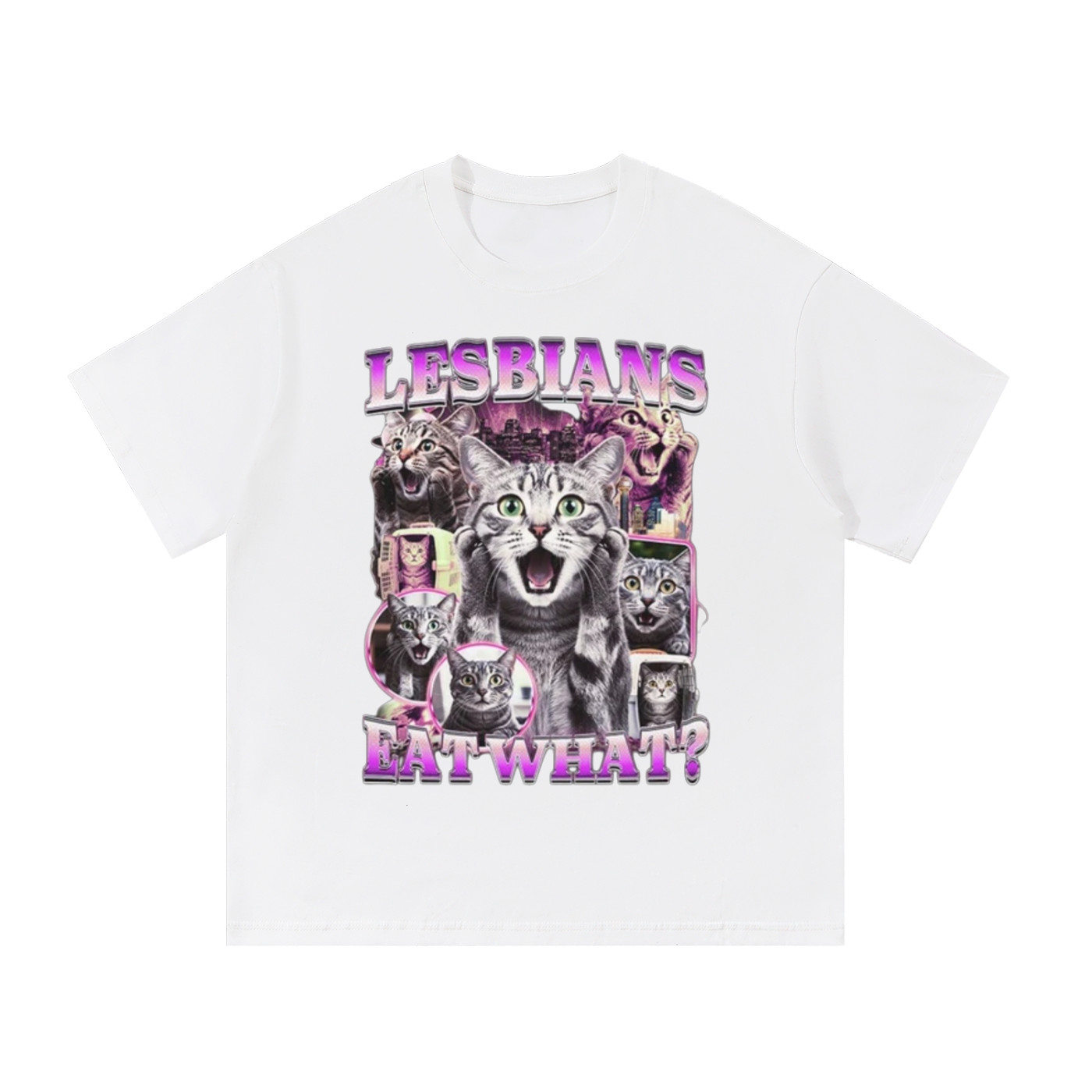 LESBIANS EAT WHAT T-SHIRT